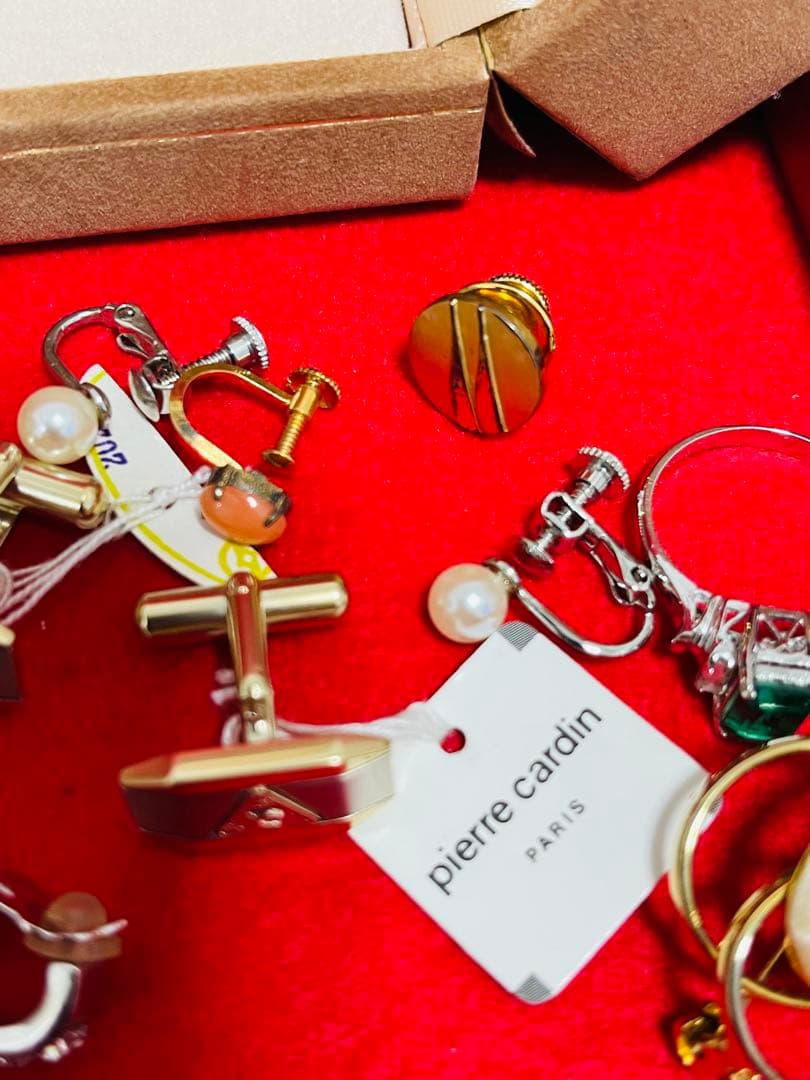 ブランド不明　ネックレス　ピアス　ネクタイピン　カフス　指輪　その他　おまとめ