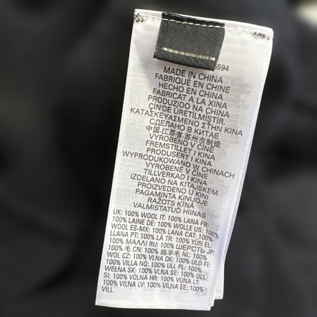 Diesel ディーゼル　袖　ルーズフィット　セーター　ロゴ刺繍　セーター　黒