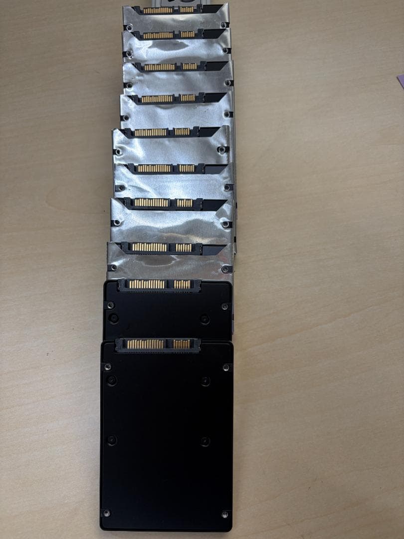 サムスン SAMSUNG SSD SATA 128GB*10個