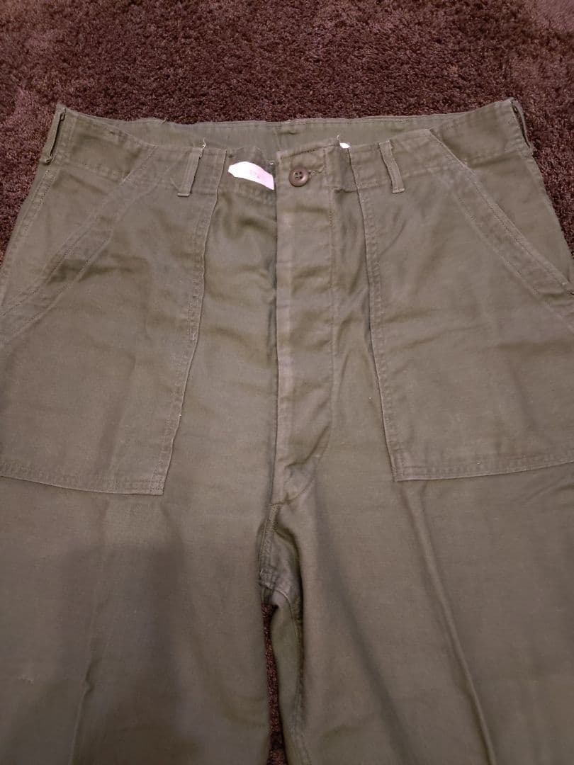 ビンテージ 古着 60's U.S.ARMY ベイカーパンツ W38