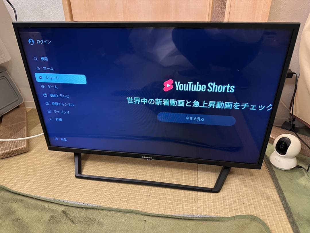 未使用近！Hisense　ハイセンス　32型 テレビ　32BK2　YouTube