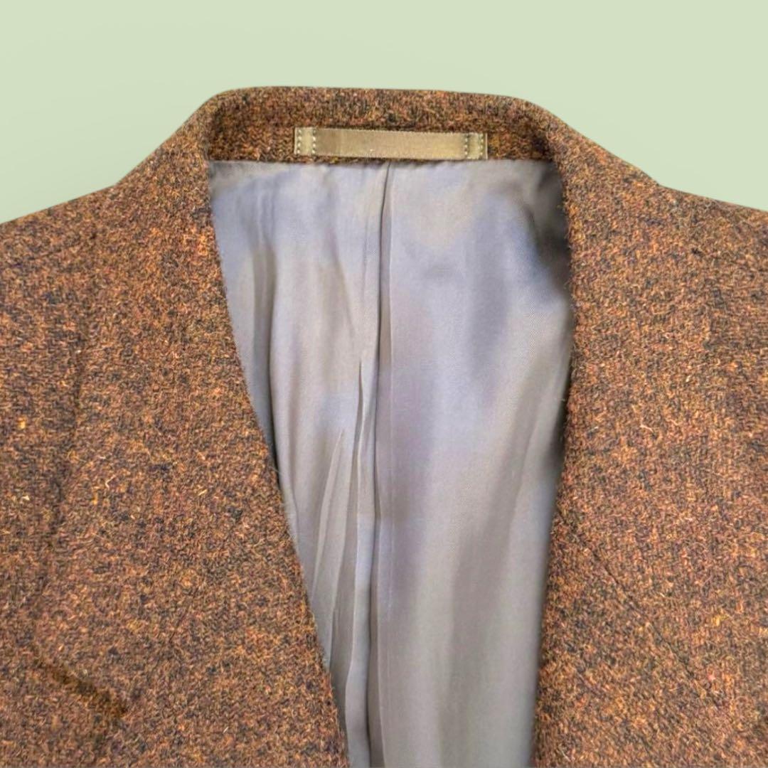 美品 Paul smith ハリスツイード　ブラウン　ジャケット　復刻　良好