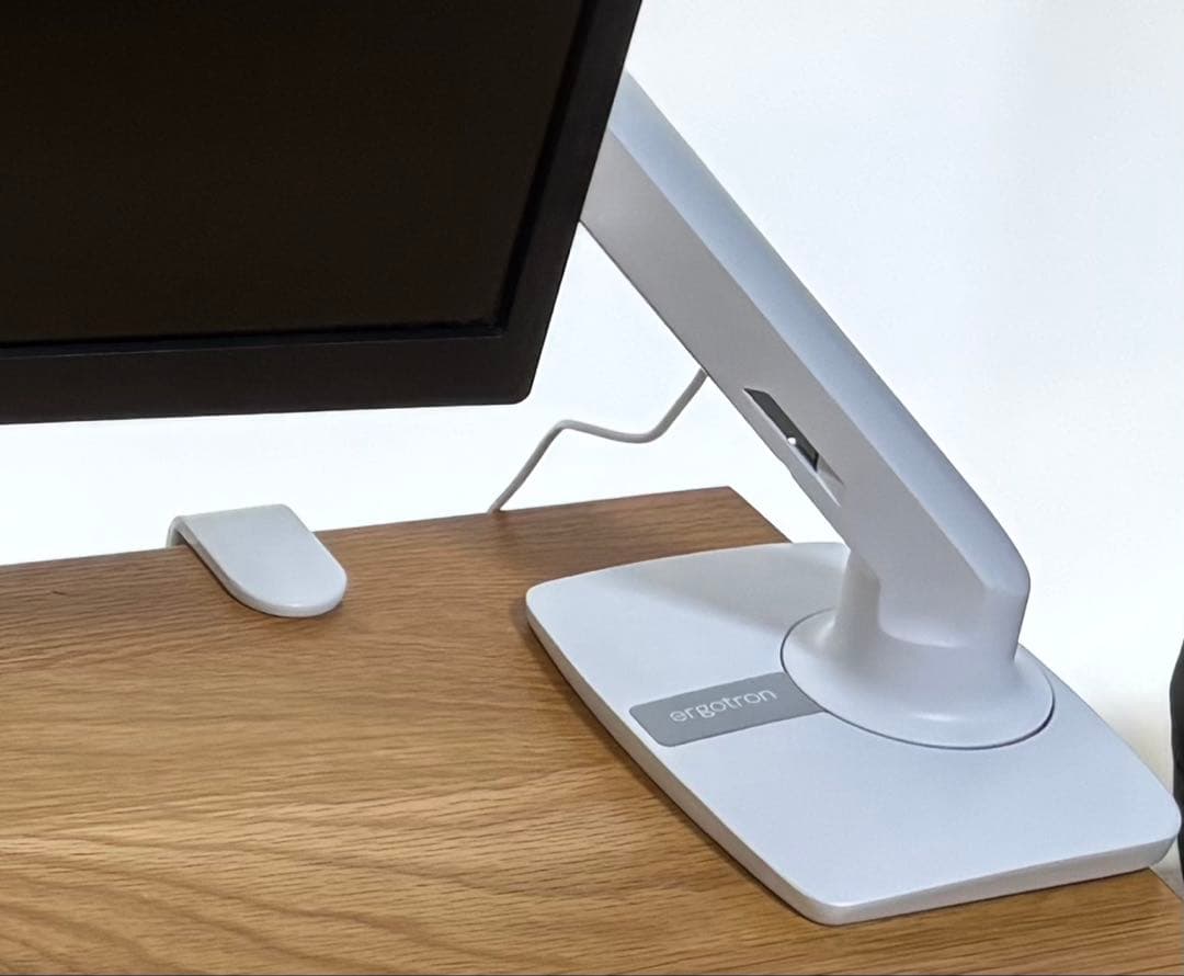 ERGOTRON（エルゴトロン）MXVモニターアーム スリムタイプ ホワイト