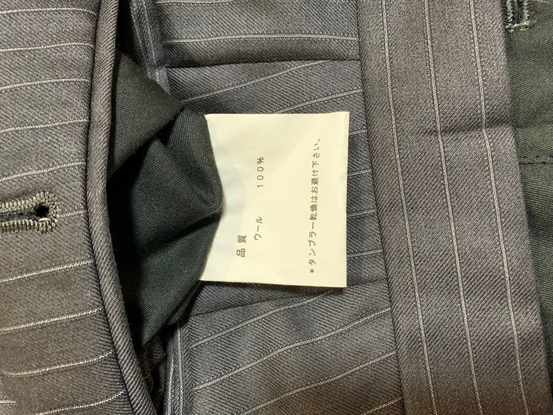 L ポールスミス スーツ グレー ストライプ