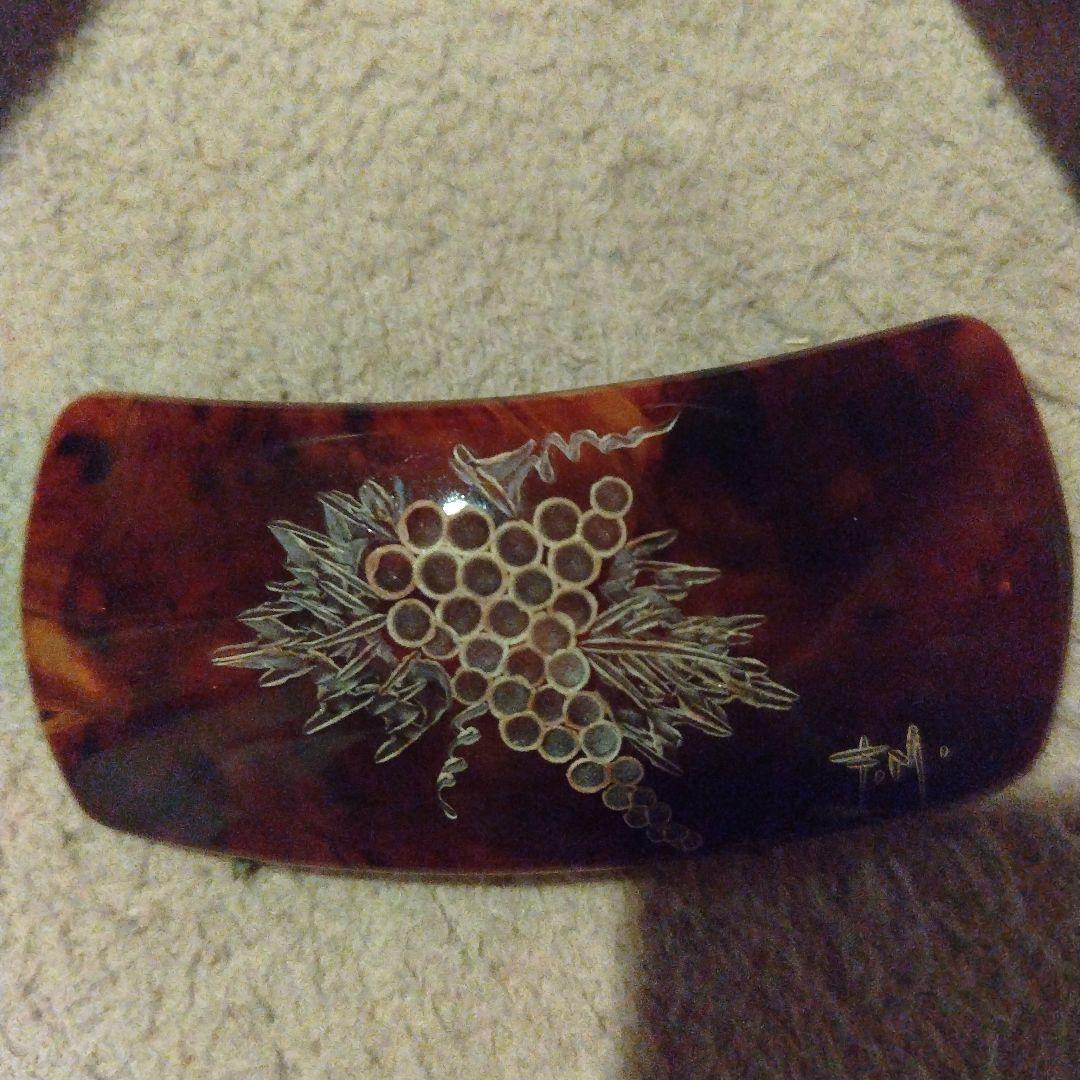 みつさん専用 imac ブドウモチーフ ヘアクリップ 鞄