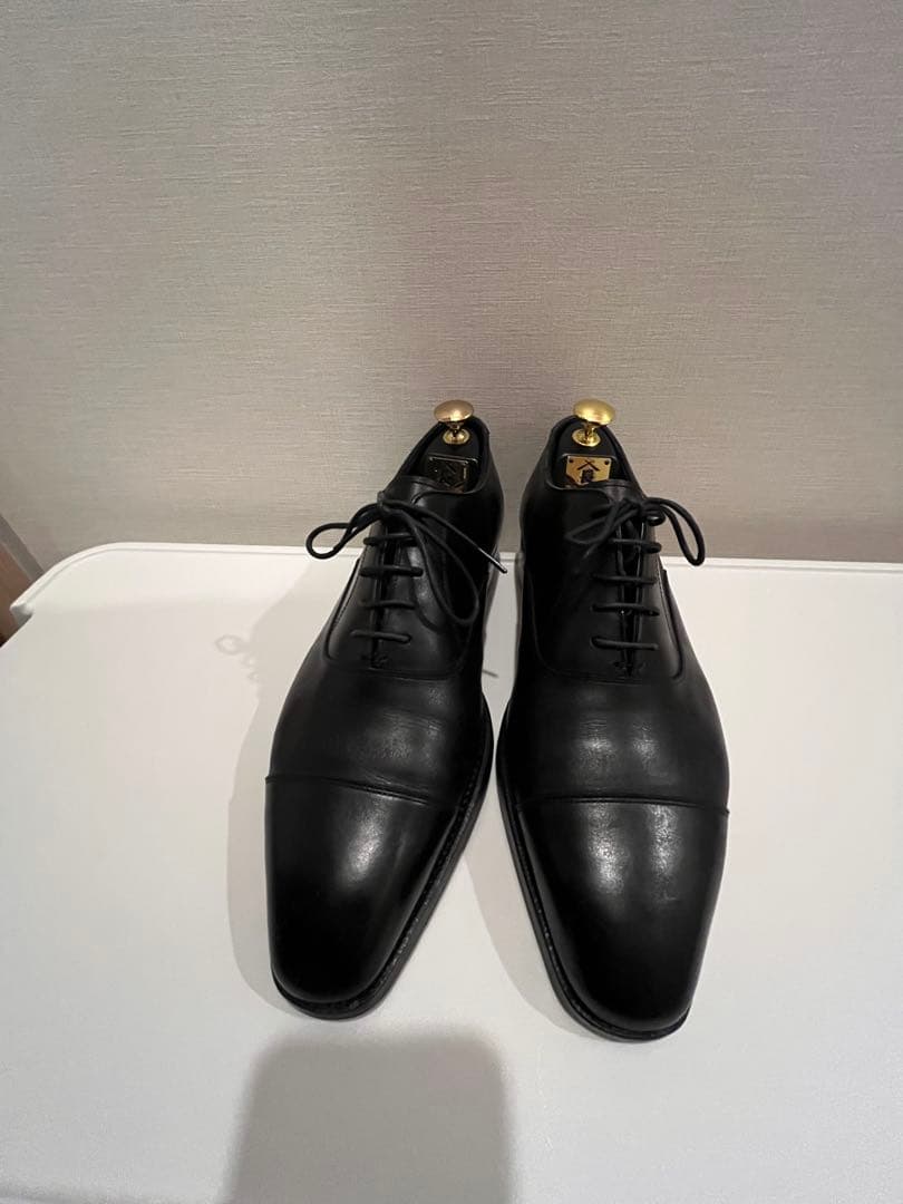 三陽山長　友之介　サイズ7 純正シューキーパー付き　ブラウン