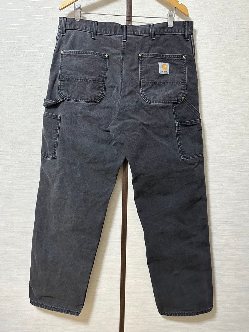 Carharttカーハートダブルニー デニム B01 BLK90s00sUSA製