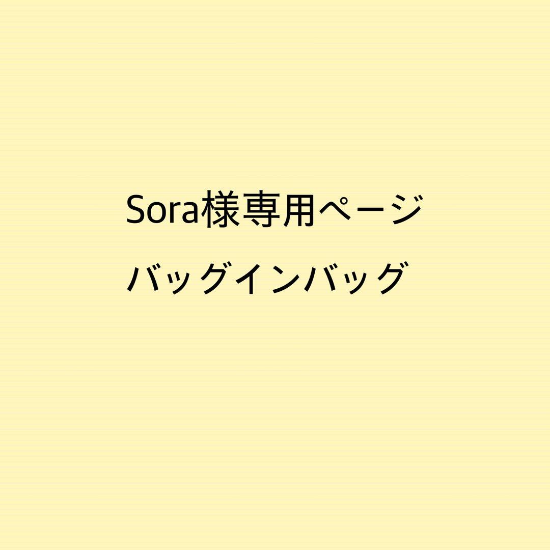 Soraページバッグインバッグインナーバッグ