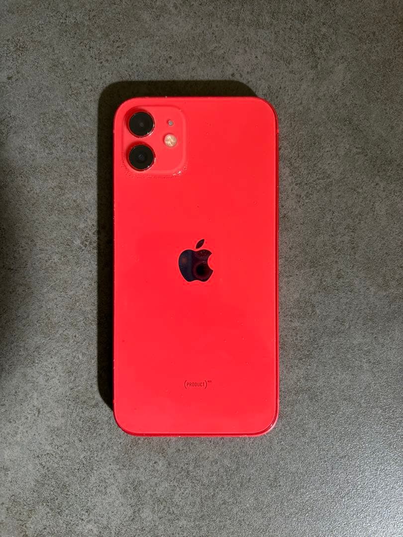 スマートフォン本体 iPhone12 RED