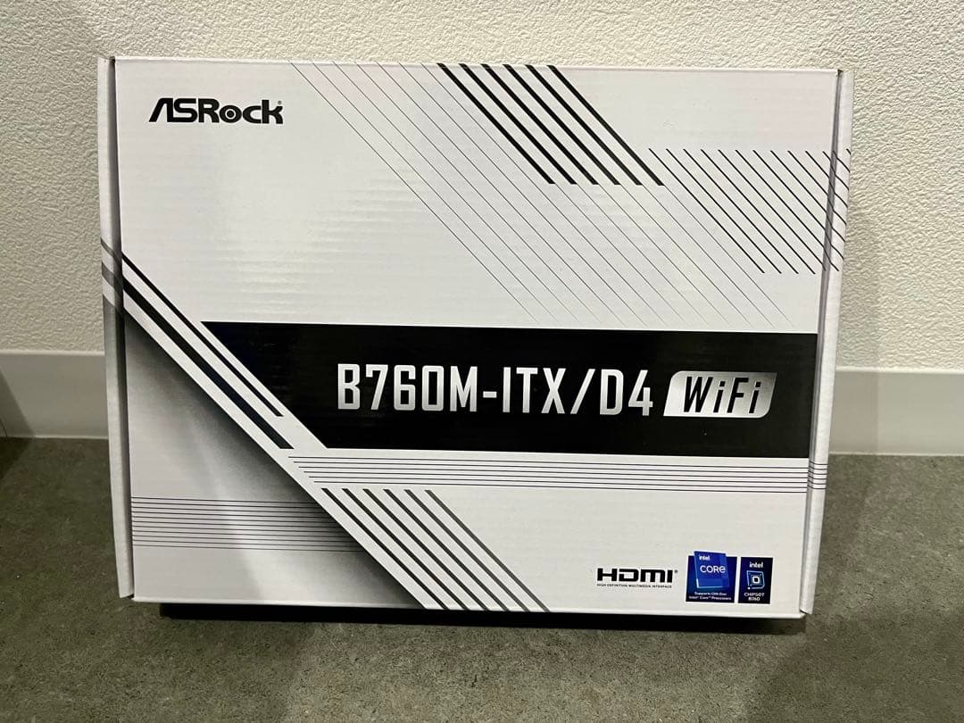 ASRock B760M-ITX/D4 WiFi マザーボード