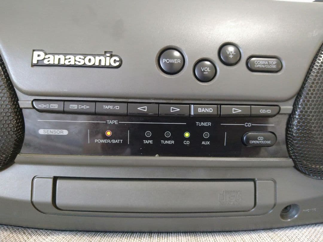 【バブルラジカセ】Panasonic　コブラトップ　RX-DT909