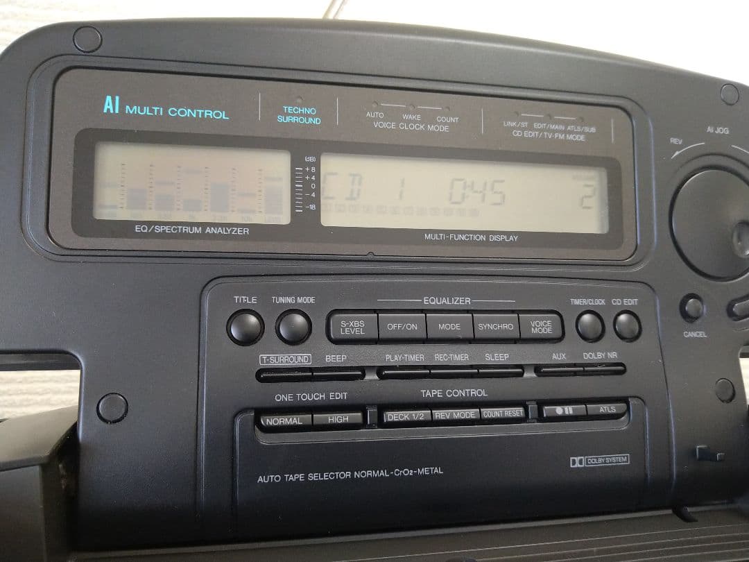 【バブルラジカセ】Panasonic　コブラトップ　RX-DT909