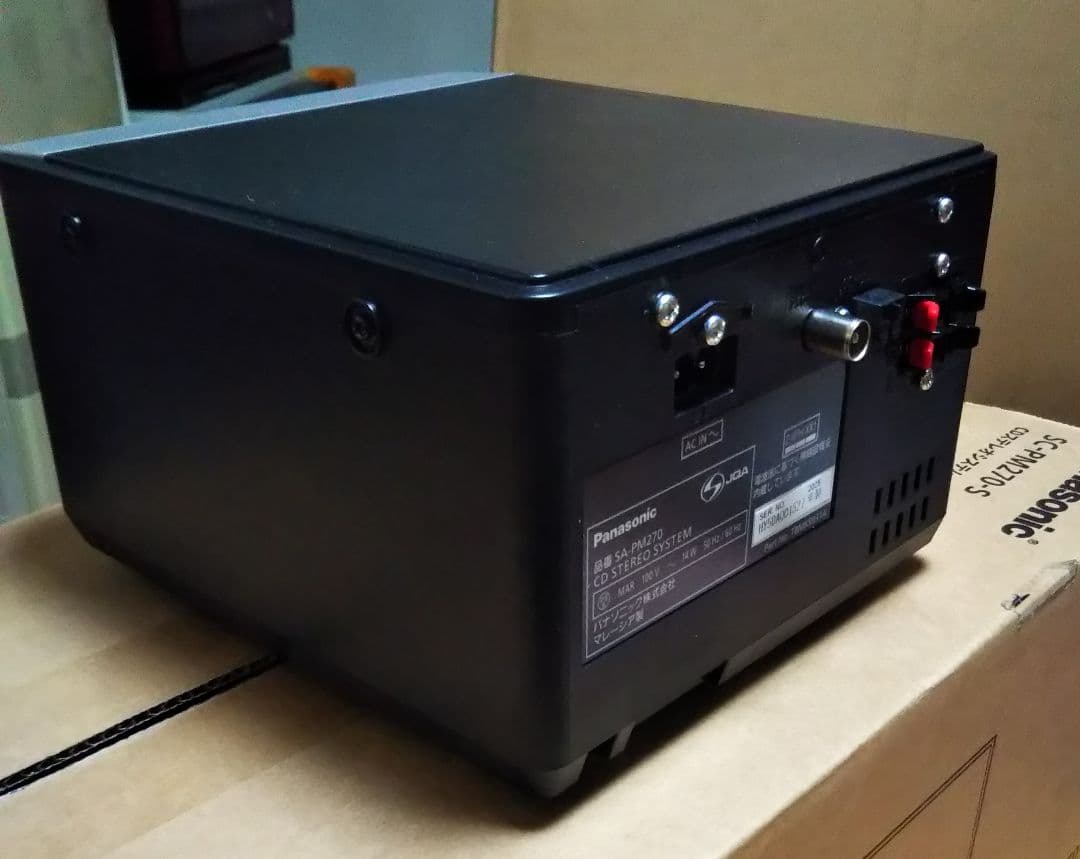 Panasonic SC-PM270-S ミニコンポ 使用わずか！2025年製