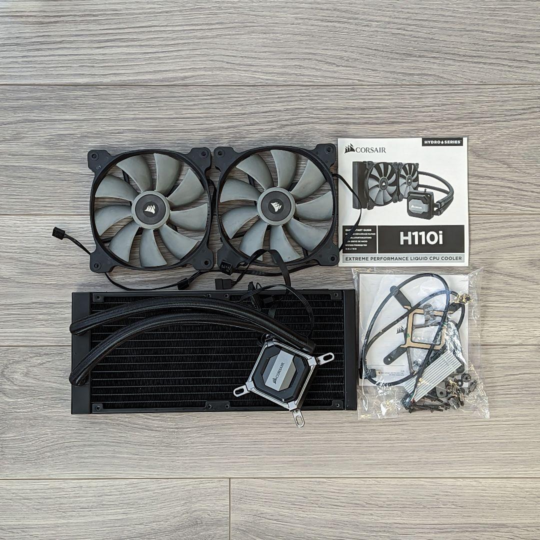 自作PCパーツ コルセア CPU水冷クーラー