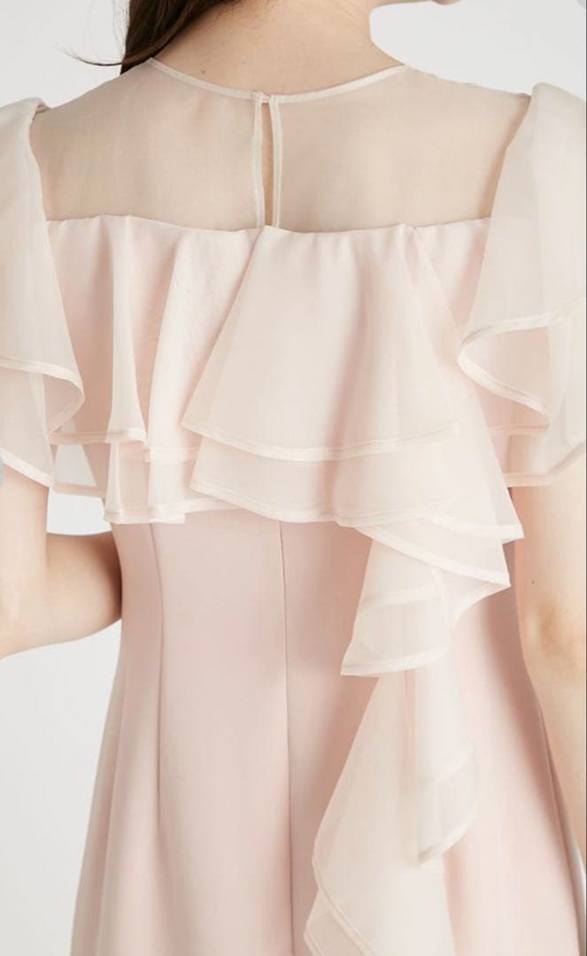 【新品未使用】ラッフル フロードレス