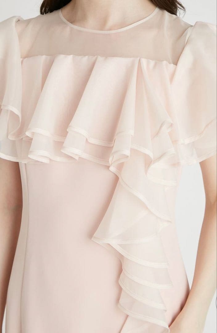 【新品未使用】ラッフル フロードレス