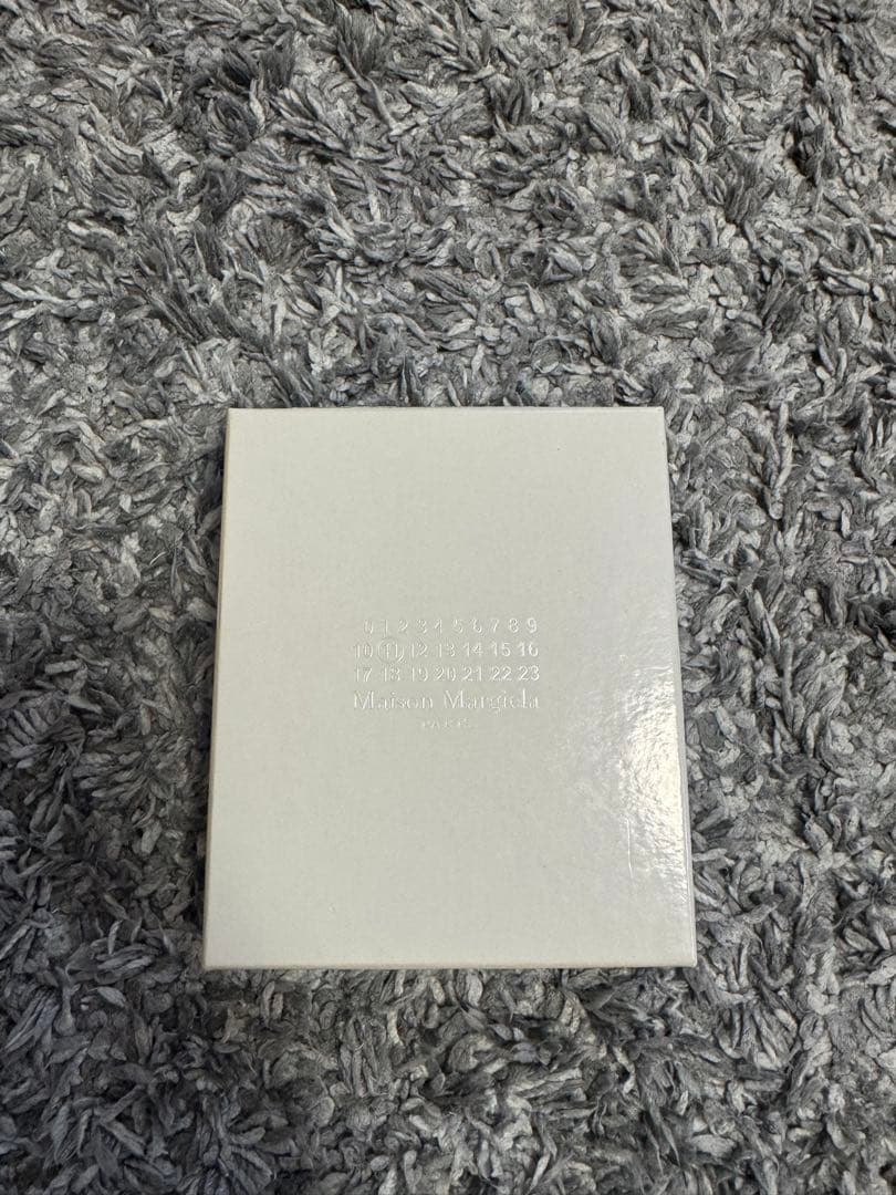 Maison Margiela ブラックレザーキーケース