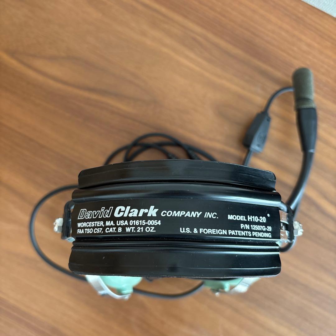 デビッドクラーク　ヘッドセット（飛行機用）