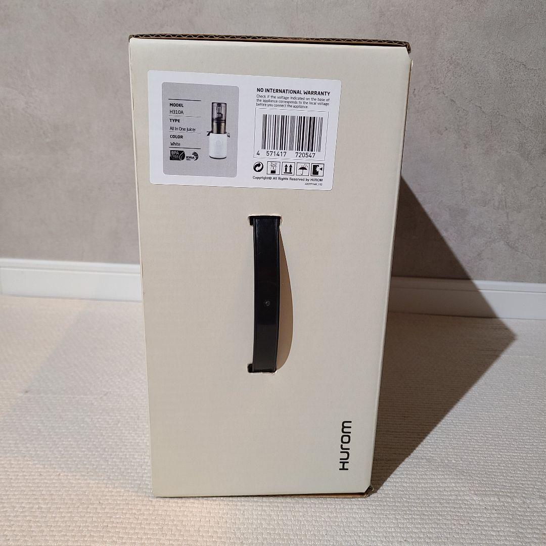 HUROM　ヒューロム スロージューサー　 H310A　ホワイト