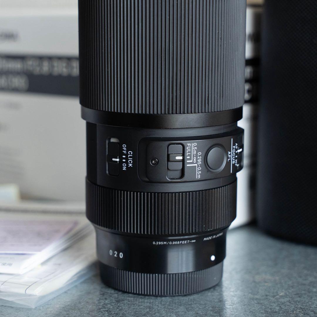 SIGMA 105mm F2.8 DG DN Macro Art Eマウント