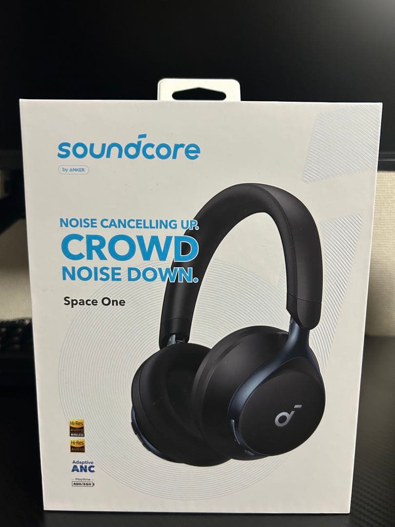 Anker soundcore space one ワイヤレスヘッドホン