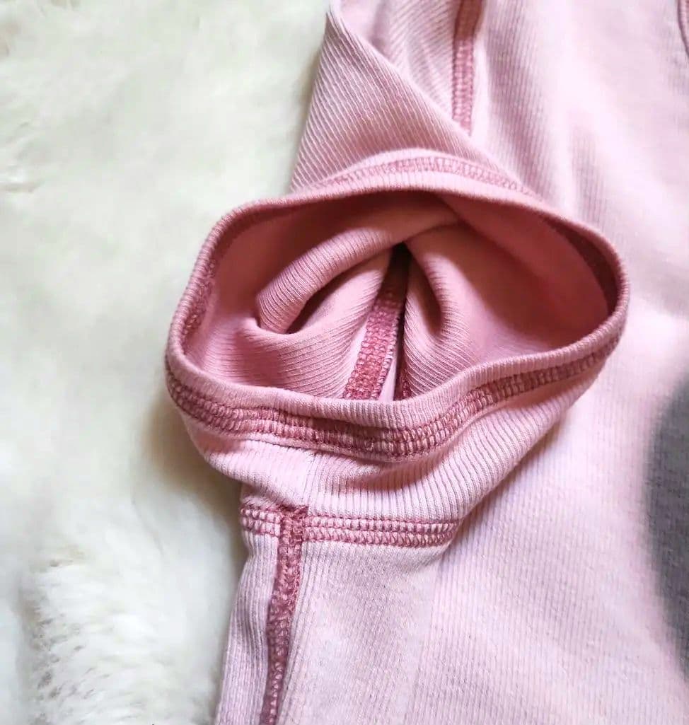 美品　DIESEL ハートロゴ ピンク Tシャツ