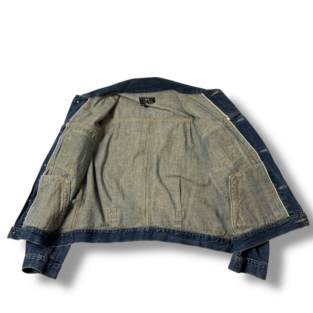 90s rrl ダブルアールエル　2ndモデル デニムジャケット　tバック　XL