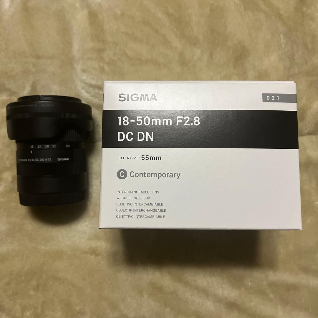SIGMA 18-50mm F2.8 DC DN レンズ