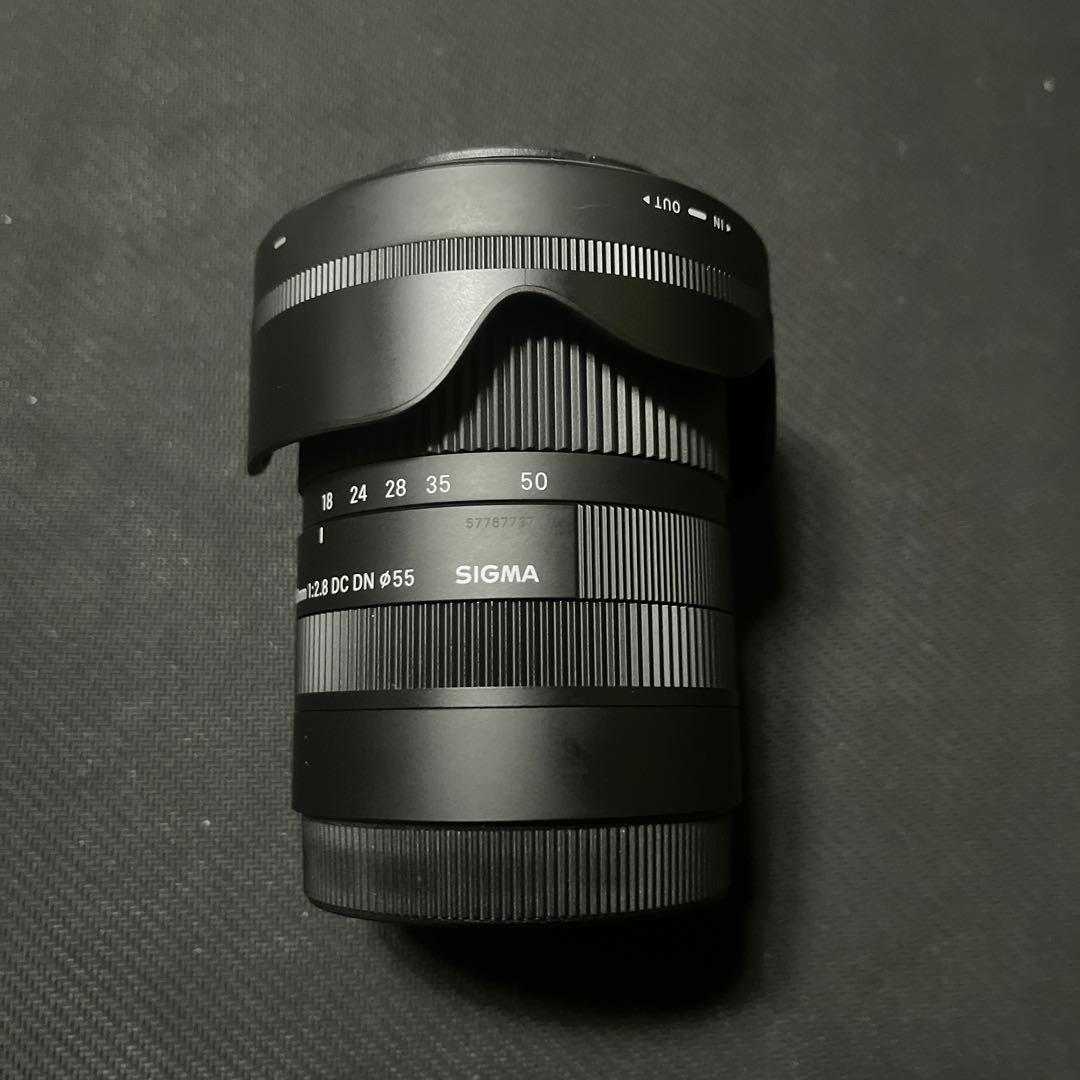 SIGMA 18-50mm F2.8 DC DN レンズ