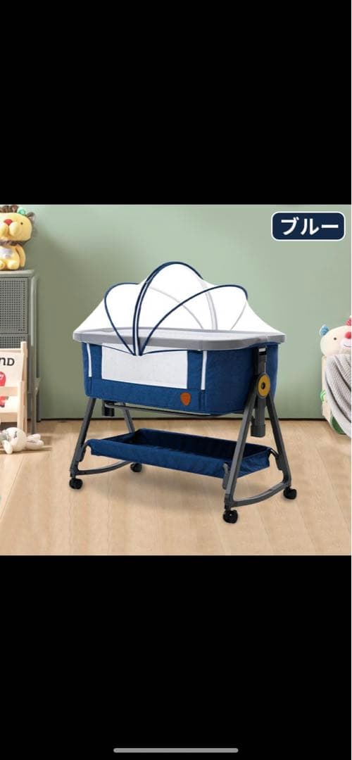 HZDMJ(2022最新モデル)添い寝 ベビーベッド