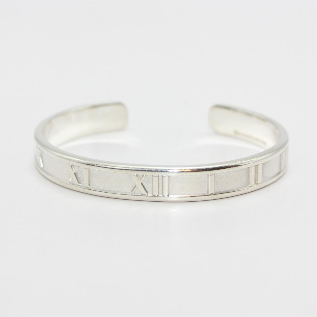 美品 Tiffany&Co. ティファニー アトラス シルバー バングル 925