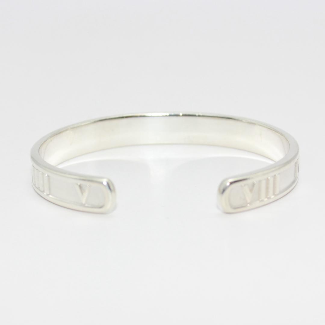 美品 Tiffany&Co. ティファニー アトラス シルバー バングル 925