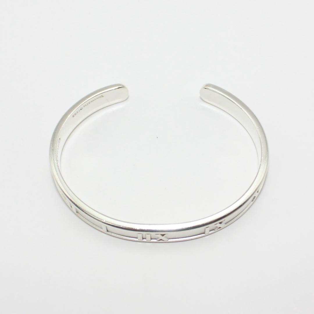 美品 Tiffany&Co. ティファニー アトラス シルバー バングル 925