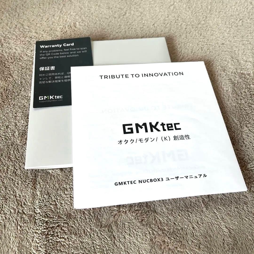 ミニPC Win11Pro GMKtec NucBox3