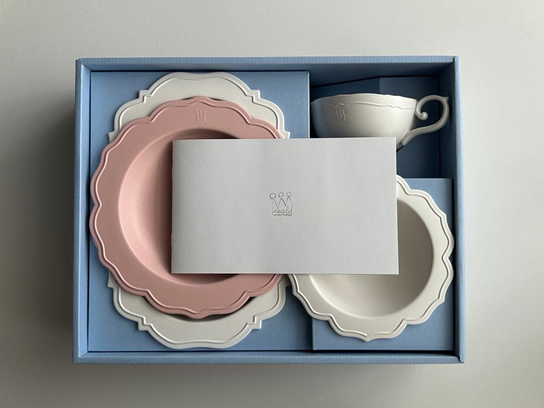 【未使用】レアーレ 100daysセット（食器４点)