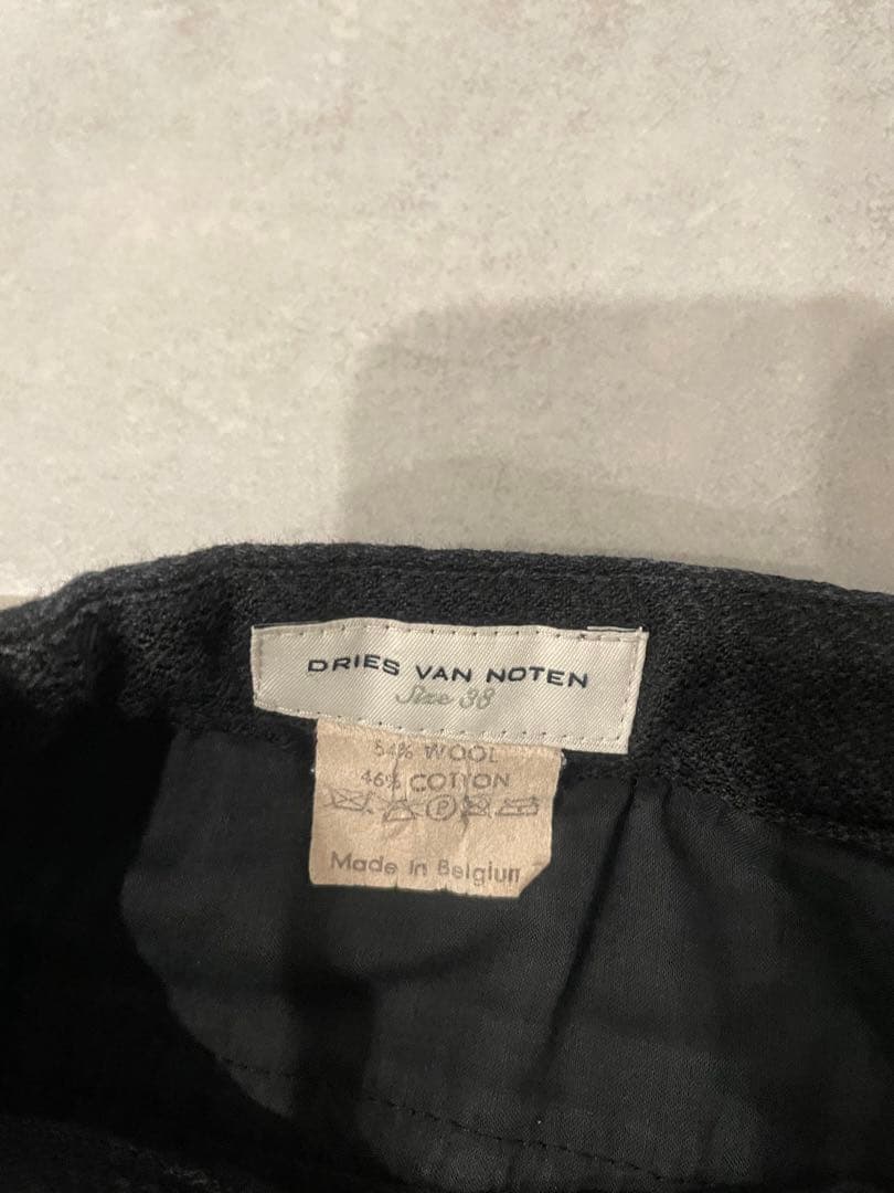 dries van noten アーカイブ　ウールスラックス