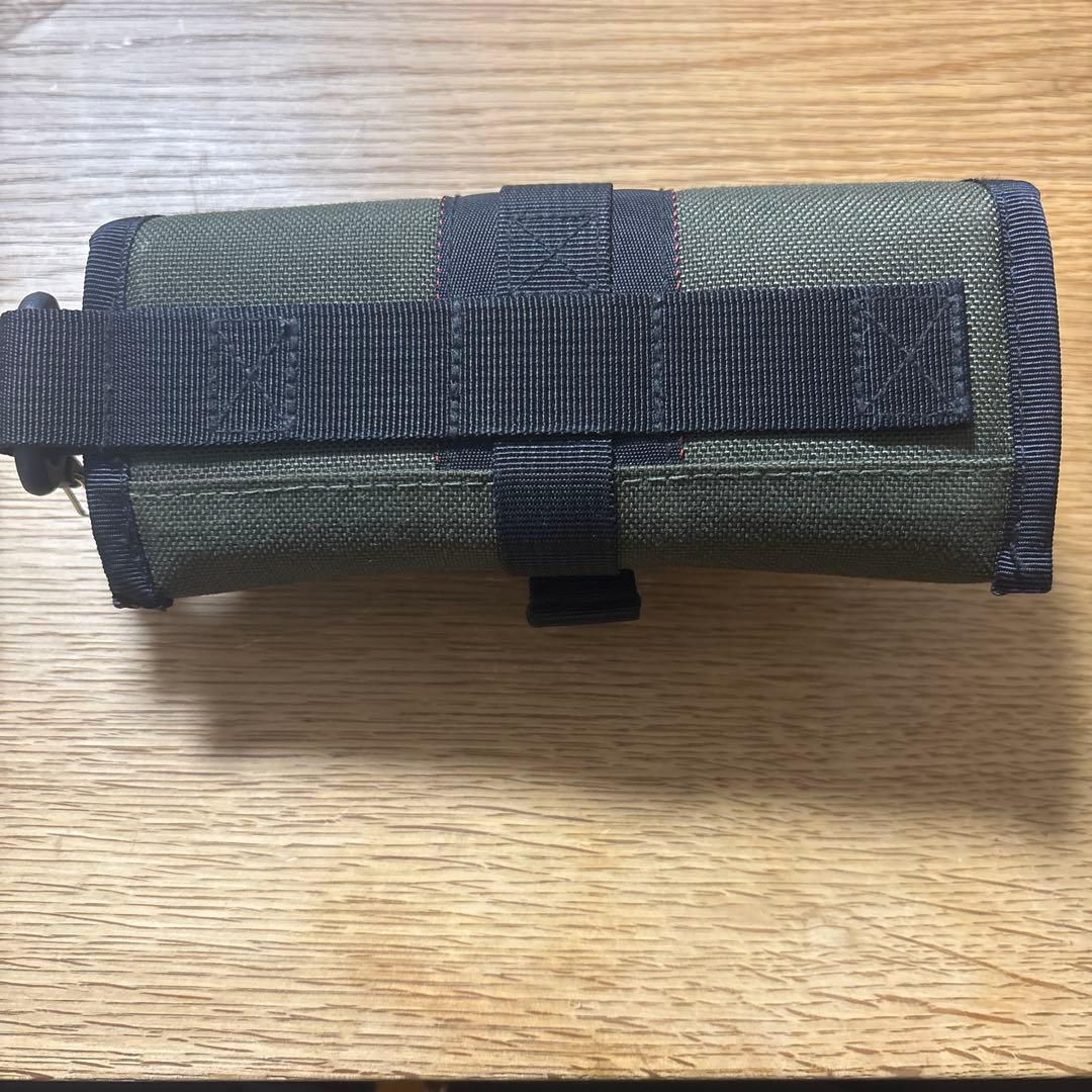 BRIEFING ブリーフィング 眼鏡ケース カラビナ付き オリーブ