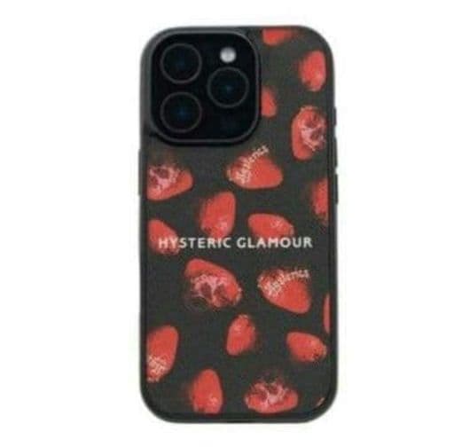 SKULL BERRY柄 iPhone16proカバー