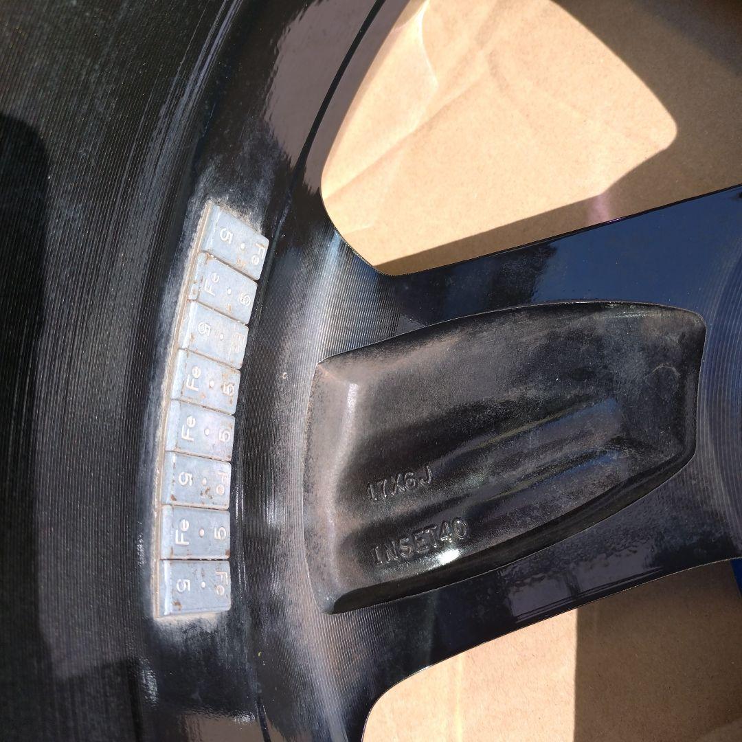 〈ヨシカ〉　ロッキーハイブリッド17インチ ホイール 5穴　2本 ①②