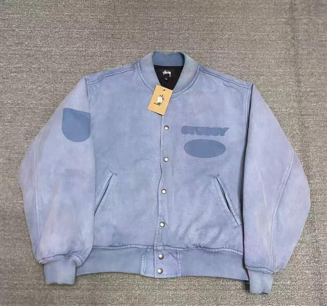 Stussy ライトブルー ジャケット