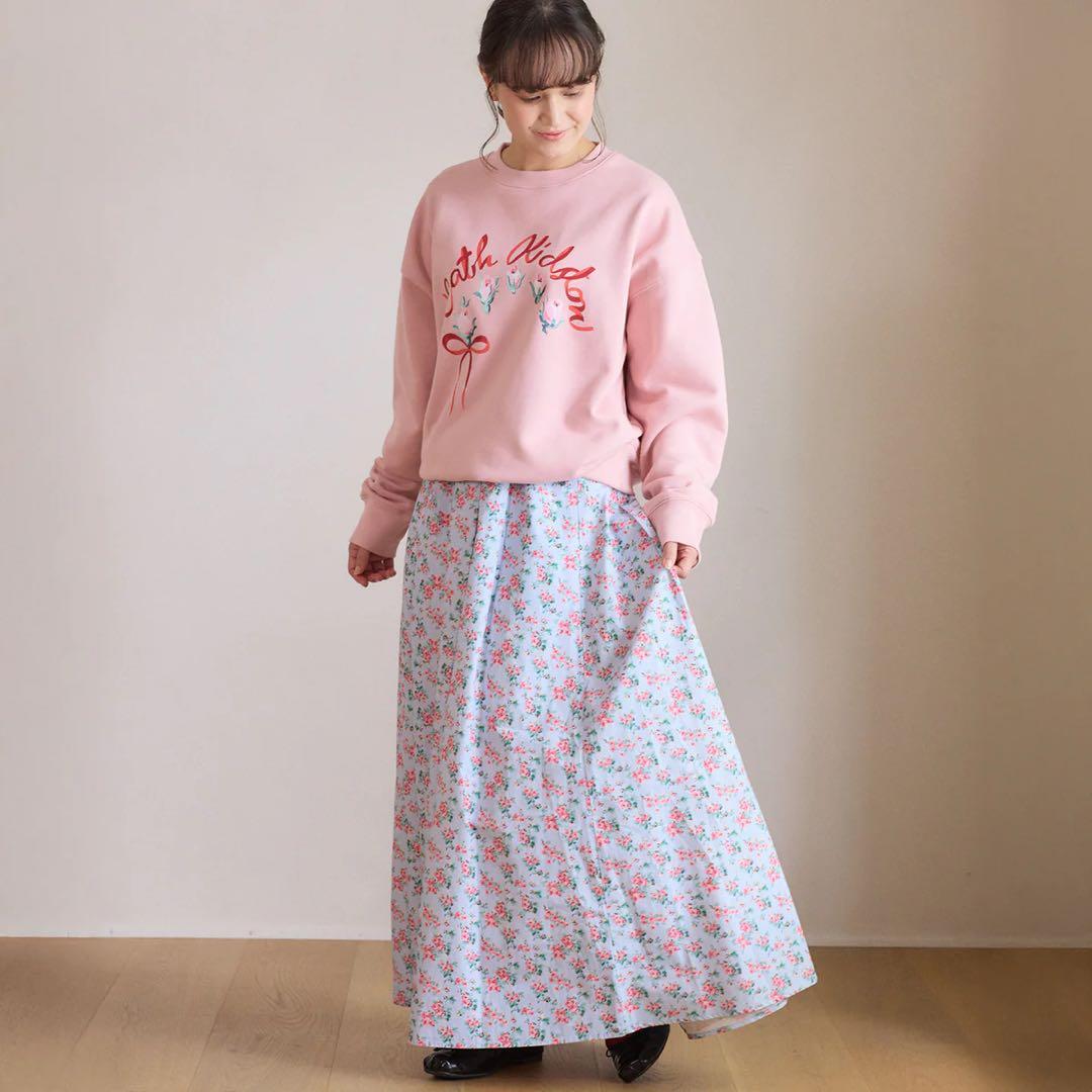 【新品未開封/匿名配送】CathKidston 裏起毛スウェット ピンク