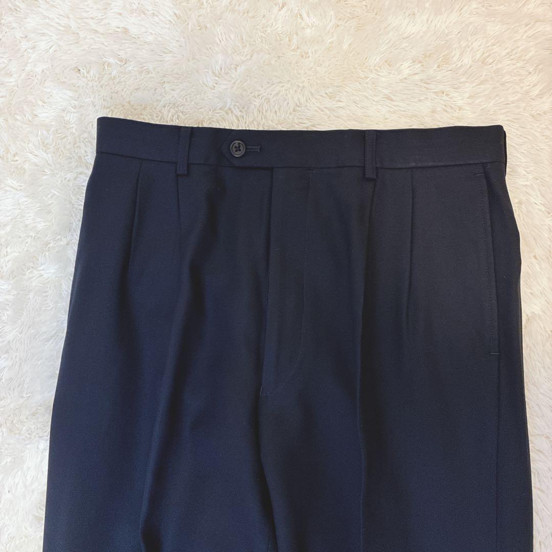 ポールスミス×DELFINO セットアップ スーツ 黒 M SUPER120