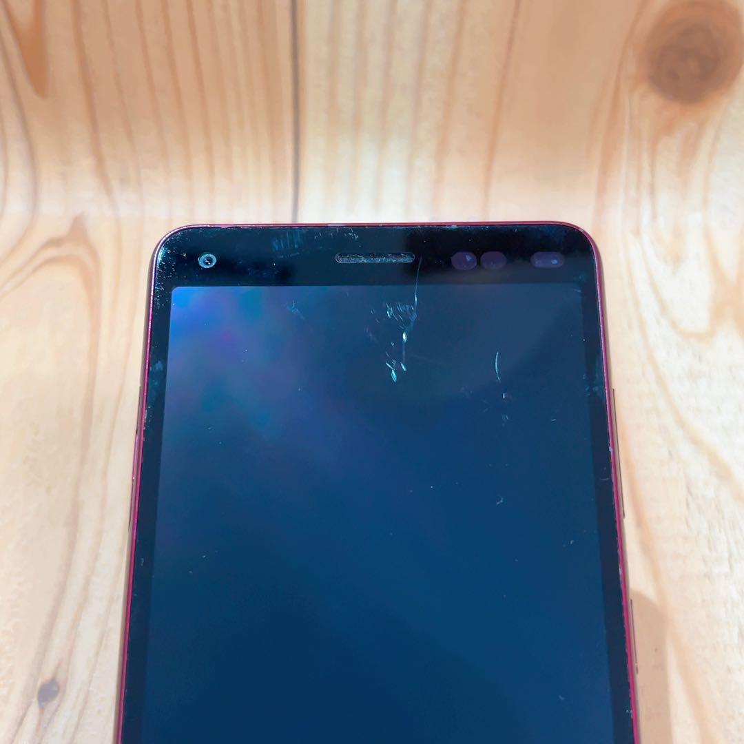 SIMフリー 本体 BASIO 4 KYV47 32 GB 179G4 レッド