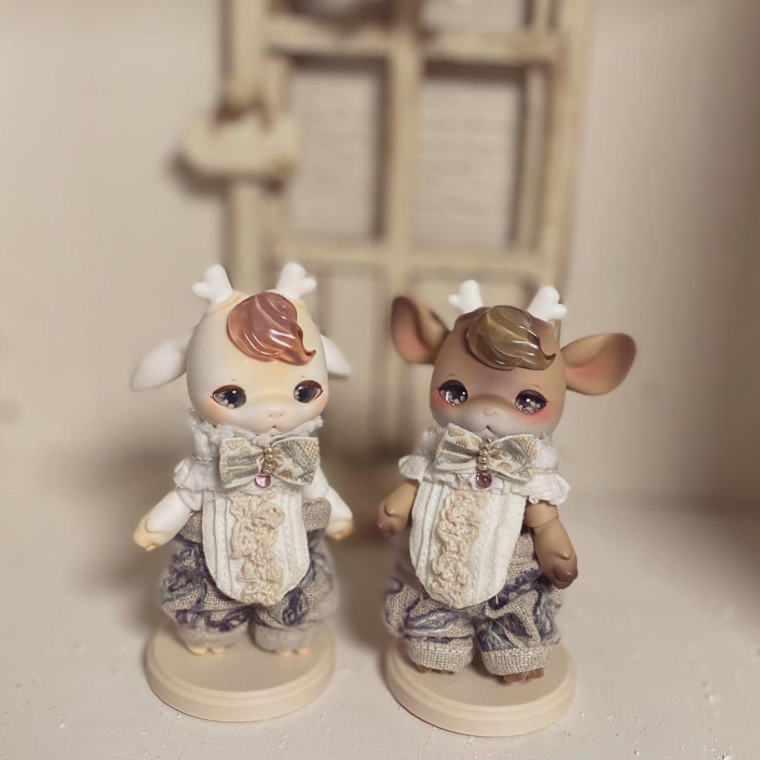 ま*︎様 双子小鹿のおめかし服