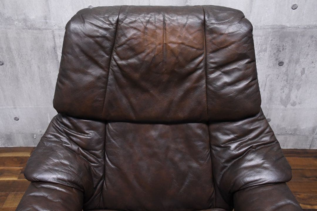 EAK44 エコーネス ストレスレスチェア レノ Mサイズ ダークブラウン系