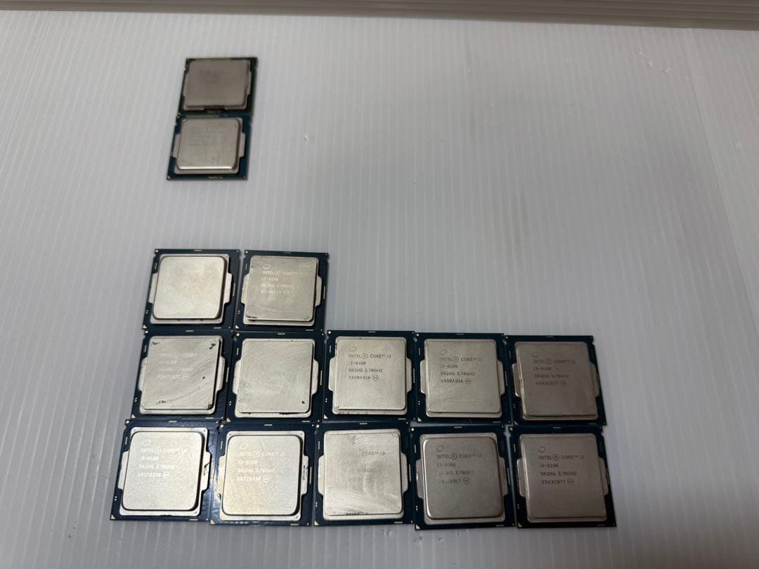 Intel インテル CPU i7 i5 i3 等合計31枚ジャンク品まとめ売り
