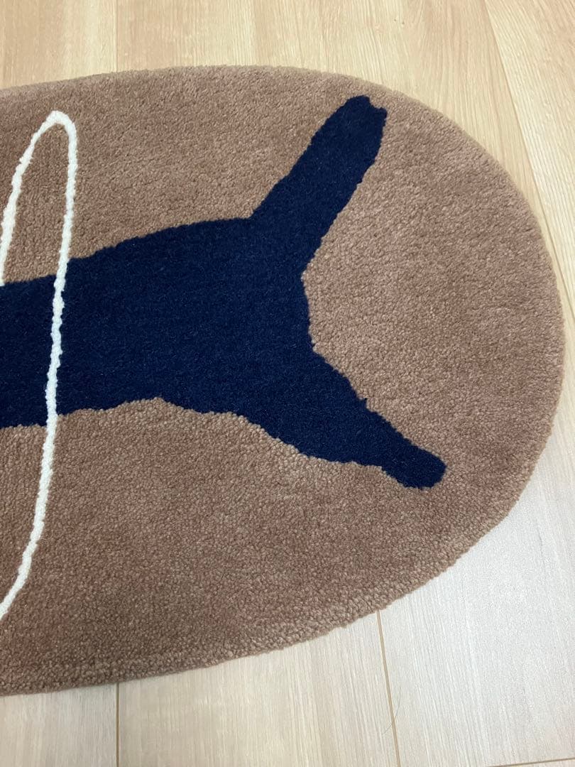 ミナペルホネン　ラグ　run run run