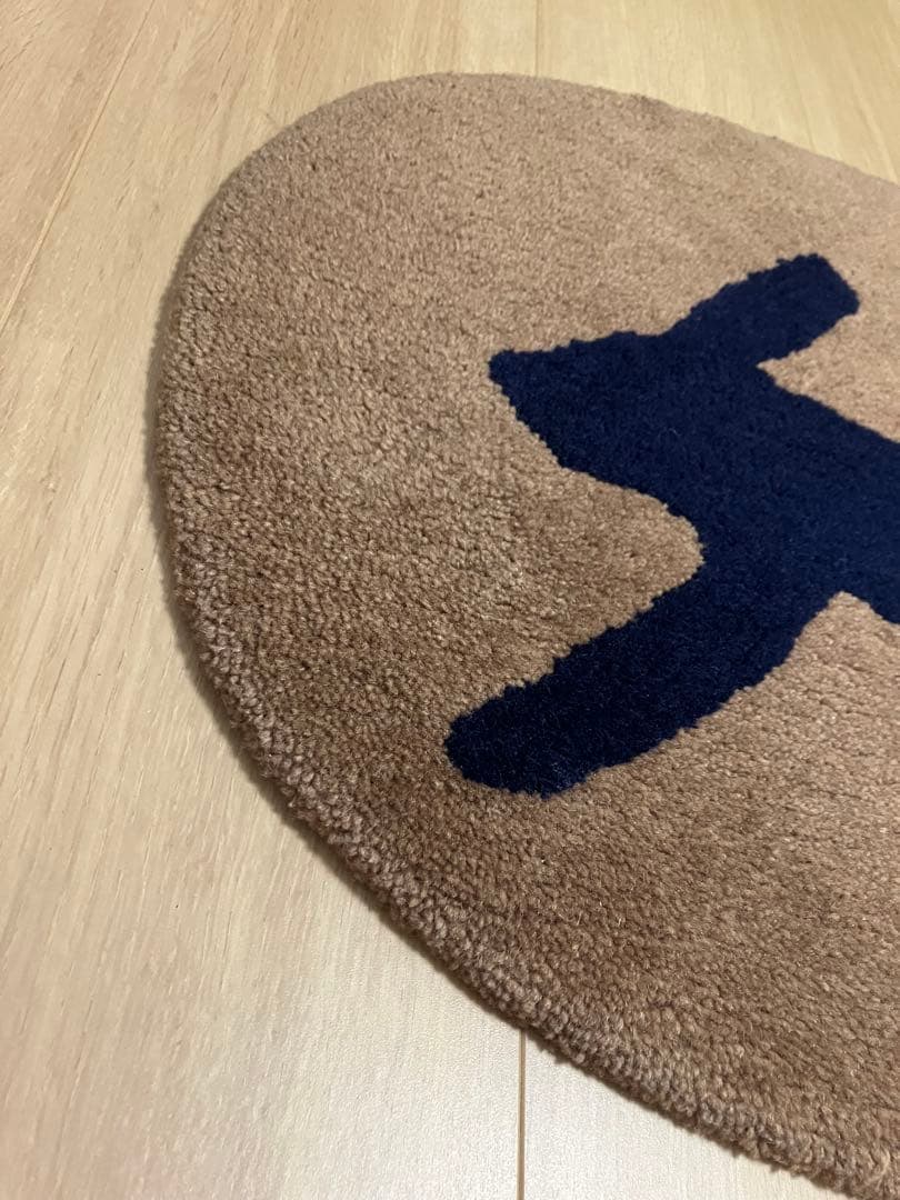 ミナペルホネン　ラグ　run run run