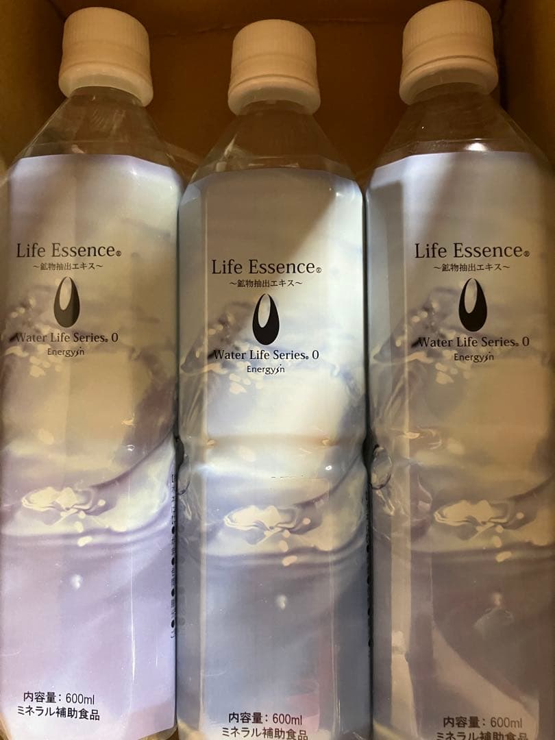 ポタポタクラブ　エコウォーター　ライフエッセンス600ml3本