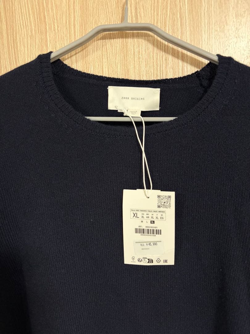値下げ不可 ZARA origins カシミヤ100% 45990円